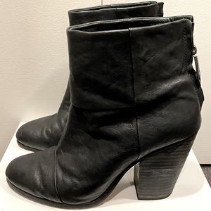 Newbury Leather Ankle Boots from rag & bone (black)